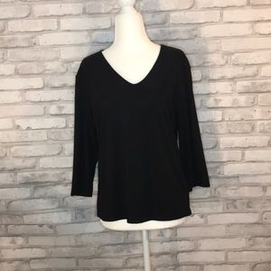 Briggs New York black dress shirt size large